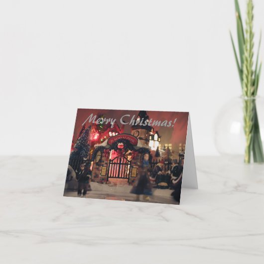 Cartes Pour Fêtes Annuelles Joyeux Noël ! (Devant)