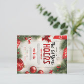 CARTES POUR FÊTES ANNUELLES JOYEUX NOËL (Debout devant)