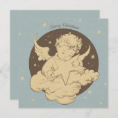 Cartes Pour Fêtes Annuelles Joyeux Noël (Devant / Derrière)