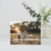 Cartes Pour Fêtes Annuelles Joyeux Noël (Debout devant)