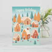 Cartes Pour Fêtes Annuelles Joyeux Noël (Debout devant)