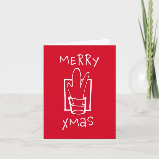 Cartes Pour Fêtes Annuelles Joyeux Noël (Devant)