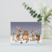 Cartes Pour Fêtes Annuelles Joyeux Noël ! (Debout devant)