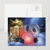 Cartes Pour Fêtes Annuelles Joyeux Noël (Devant / Derrière)