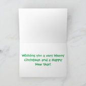 Cartes Pour Fêtes Annuelles Joyeux Noël ! (Intérieur)