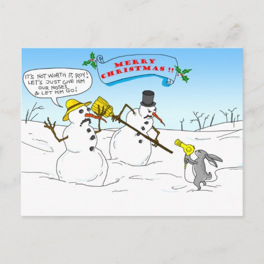 Cartes Pour Fêtes Annuelles Joyeux Noël ! ! (Devant)