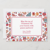 Cartes Pour Fêtes Annuelles Joyeux Noel (Dos)