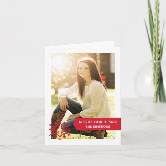 Cartes Pour Fêtes Annuelles Joyeux Noël (Devant)