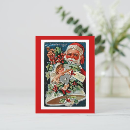 Cartes Pour Fêtes Annuelles Joyeux Noël (Debout devant)