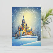 Cartes Pour Fêtes Annuelles Joyeux Noël (Debout devant)