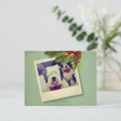 Cartes Pour Fêtes Annuelles Joyeux Noël ! (Debout devant)