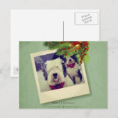 Cartes Pour Fêtes Annuelles Joyeux Noël ! (Devant / Derrière)