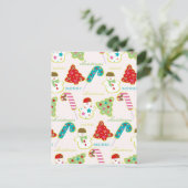 Cartes Pour Fêtes Annuelles Joyeux Noël (Debout devant)