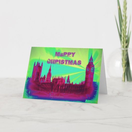 Cartes Pour Fêtes Annuelles "Joyeux Noël" (Devant)