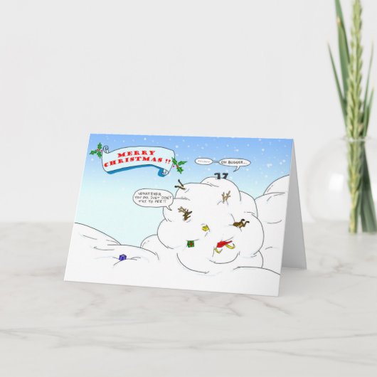 Cartes Pour Fêtes Annuelles Joyeux Noël ! ! (Devant)