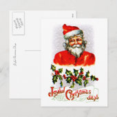 Cartes Pour Fêtes Annuelles Joyeux Noël (Devant / Derrière)