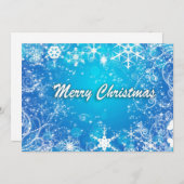 Cartes Pour Fêtes Annuelles Joyeux Noël (Devant / Derrière)