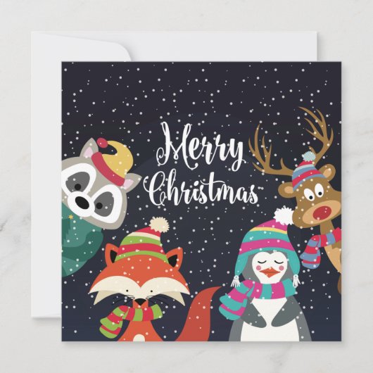 Cartes Pour Fêtes Annuelles Joyeux Noël (Devant)