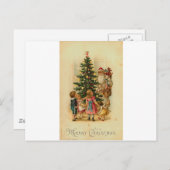 Cartes Pour Fêtes Annuelles Joyeux Noël (Devant / Derrière)
