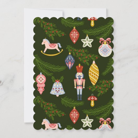 Cartes Pour Fêtes Annuelles Joyeux Noël 1 photo (Dos)