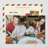 Cartes Pour Fêtes Annuelles Joyeux Noël 1 photo (Devant / Derrière)