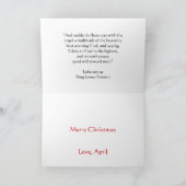 Cartes Pour Fêtes Annuelles Joyeux Noël 2006 - Horizontal (Intérieur)