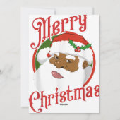 Cartes Pour Fêtes Annuelles joyeux noël 2025 santa claus (Dos)