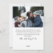 Cartes Pour Fêtes Annuelles Joyeux Noël 2 photo (Dos)