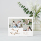 Cartes Pour Fêtes Annuelles Joyeux Noël! 3 - Photo (Debout devant)