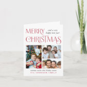 Cartes Pour Fêtes Annuelles Joyeux Noël 3 Photo (Devant)