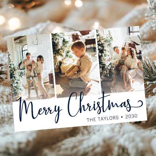 Cartes Pour Fêtes Annuelles Joyeux Noël 3 Photo