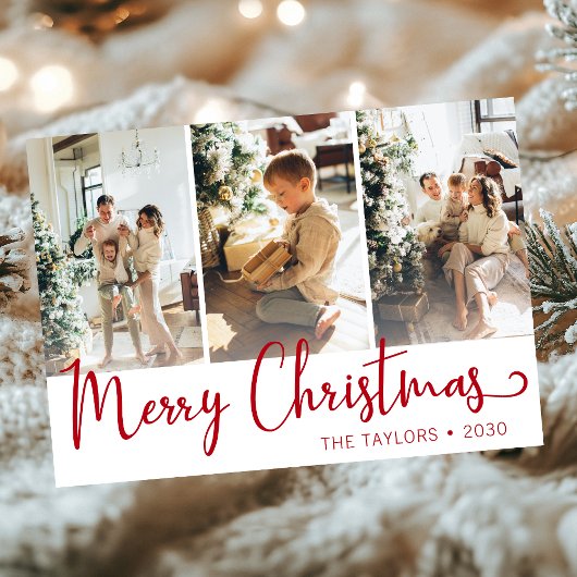 Cartes Pour Fêtes Annuelles Joyeux Noël 3 Photo