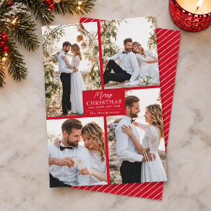 Cartes Pour Fêtes Annuelles Joyeux Noël 4 Collage de photos