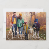 Cartes Pour Fêtes Annuelles Joyeux Noël 4 Photo (Devant)