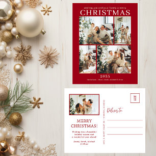 Cartes Pour Fêtes Annuelles Joyeux Noël 5 Photo