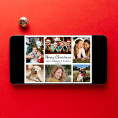 Cartes Pour Fêtes Annuelles Joyeux Noël 6 Photo Collage