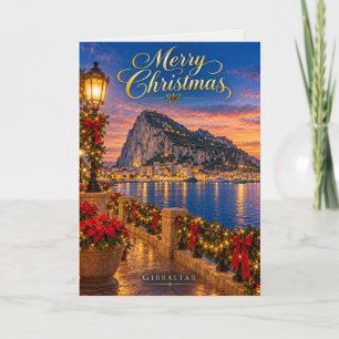 Cartes Pour Fêtes Annuelles Joyeux Noël à Gibraltar