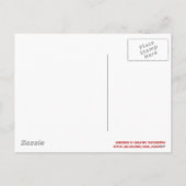 Cartes Pour Fêtes Annuelles Joyeux Noël à la plage (Dos)