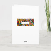 Cartes Pour Fêtes Annuelles Joyeux Noël à mon infirmière préférée (Dos)