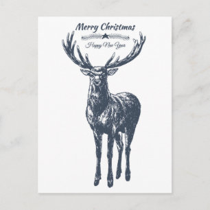 Cartes Pour Fêtes Annuelles Joyeux Noël à Reindee
