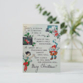 Cartes Pour Fêtes Annuelles Joyeux Noël à tous (Debout devant)