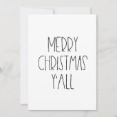 Cartes Pour Fêtes Annuelles Joyeux Noël à tous (Devant)