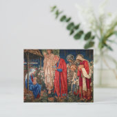 Cartes Pour Fêtes Annuelles Joyeux Noël. Adoration des Mages (Debout devant)