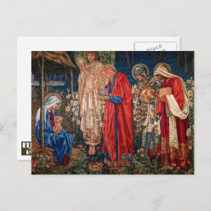 Cartes Pour Fêtes Annuelles Joyeux Noël. Adoration des Mages
