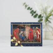 Cartes Pour Fêtes Annuelles Joyeux Noël. Adoration des Mages (Debout devant)