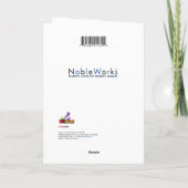 Cartes Pour Fêtes Annuelles Joyeux Noël animal - Pie sur canapé (Dos)