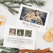 Cartes Pour Fêtes Annuelles Joyeux Noël Année En Révision Paysage