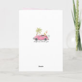 Cartes Pour Fêtes Annuelles Joyeux Noël Aquarelle Floral (Dos)