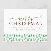 Joyeux Noël Arbres Entreprise Entreprise