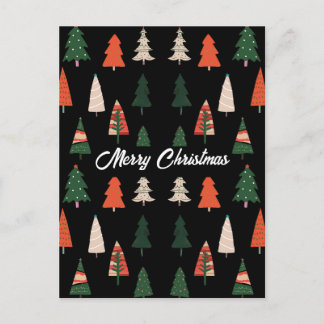 Cartes Pour Fêtes Annuelles Joyeux Noël arbres Festive
